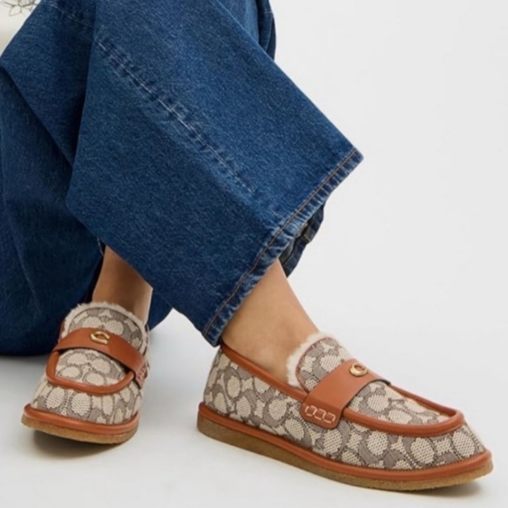 Coach Forest Shearling Loafers
Size 7